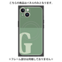プレミアムパネル with MagSafe［ オリジナル - initial two tone - G green ］