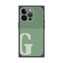 プレミアムパネル with MagSafe［ オリジナル - initial two tone - G green ］