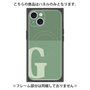 プレミアムパネル with MagSafe［ オリジナル - initial two tone - G green ］