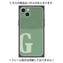 プレミアムパネル with MagSafe［ オリジナル - initial two tone - G green ］