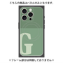 プレミアムパネル with MagSafe［ オリジナル - initial two tone - G green ］