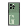 プレミアムパネル with MagSafe［ オリジナル - initial two tone - G green ］