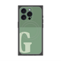 プレミアムパネル with MagSafe［ オリジナル - initial two tone - G green ］