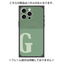 プレミアムパネル with MagSafe［ オリジナル - initial two tone - G green ］