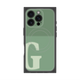 プレミアムパネル with MagSafe［ オリジナル - initial two tone - G green ］