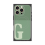 プレミアムパネル with MagSafe［ オリジナル - initial two tone - G green ］