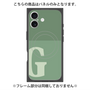 プレミアムパネル with MagSafe［ オリジナル - initial two tone - G green ］