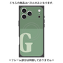 プレミアムパネル with MagSafe［ オリジナル - initial two tone - G green ］