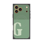 プレミアムパネル with MagSafe［ オリジナル - initial two tone - G green ］