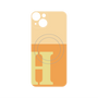 プレミアムパネル with MagSafe［ オリジナル - initial two tone - H orange ］
