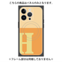 プレミアムパネル with MagSafe［ オリジナル - initial two tone - H orange ］