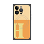 プレミアムパネル with MagSafe［ オリジナル - initial two tone - H orange ］