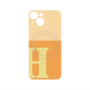 プレミアムパネル with MagSafe［ オリジナル - initial two tone - H orange ］