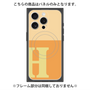 プレミアムパネル with MagSafe［ オリジナル - initial two tone - H orange ］