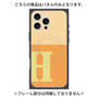 プレミアムパネル with MagSafe［ オリジナル - initial two tone - H orange ］