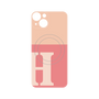 プレミアムパネル with MagSafe［ オリジナル - initial two tone - H pink ］
