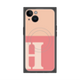 プレミアムパネル with MagSafe［ オリジナル - initial two tone - H pink ］