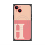プレミアムパネル with MagSafe［ オリジナル - initial two tone - H pink ］
