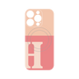 プレミアムパネル with MagSafe［ オリジナル - initial two tone - H pink ］