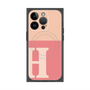 プレミアムパネル with MagSafe［ オリジナル - initial two tone - H pink ］