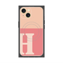 プレミアムパネル with MagSafe［ オリジナル - initial two tone - H pink ］