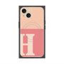 プレミアムパネル with MagSafe［ オリジナル - initial two tone - H pink ］
