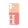 プレミアムパネル with MagSafe［ オリジナル - initial two tone - H pink ］