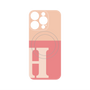 プレミアムパネル with MagSafe［ オリジナル - initial two tone - H pink ］
