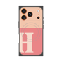 プレミアムパネル with MagSafe［ オリジナル - initial two tone - H pink ］