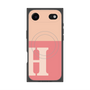 プレミアムパネル with MagSafe［ オリジナル - initial two tone - H pink ］