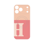 プレミアムパネル with MagSafe［ オリジナル - initial two tone - H pink ］