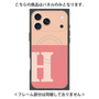 プレミアムパネル with MagSafe［ オリジナル - initial two tone - H pink ］