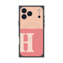 プレミアムパネル with MagSafe［ オリジナル - initial two tone - H pink ］
