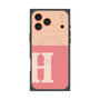 プレミアムパネル with MagSafe［ オリジナル - initial two tone - H pink ］