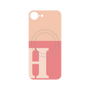 プレミアムパネル with MagSafe［ オリジナル - initial two tone - H pink ］