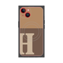 プレミアムパネル with MagSafe［ オリジナル - initial two tone - H brown ］