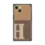 プレミアムパネル with MagSafe［ オリジナル - initial two tone - H brown ］