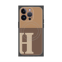 プレミアムパネル with MagSafe［ オリジナル - initial two tone - H brown ］