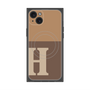 プレミアムパネル with MagSafe［ オリジナル - initial two tone - H brown ］