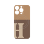 プレミアムパネル with MagSafe［ オリジナル - initial two tone - H brown ］