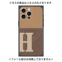 プレミアムパネル with MagSafe［ オリジナル - initial two tone - H brown ］