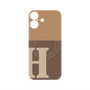 プレミアムパネル with MagSafe［ オリジナル - initial two tone - H brown ］