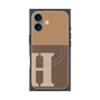 プレミアムパネル with MagSafe［ オリジナル - initial two tone - H brown ］