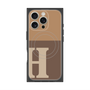 プレミアムパネル with MagSafe［ オリジナル - initial two tone - H brown ］