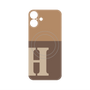 プレミアムパネル with MagSafe［ オリジナル - initial two tone - H brown ］