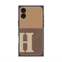 プレミアムパネル with MagSafe［ オリジナル - initial two tone - H brown ］