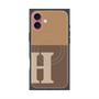 プレミアムパネル with MagSafe［ オリジナル - initial two tone - H brown ］