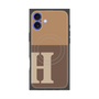 プレミアムパネル with MagSafe［ オリジナル - initial two tone - H brown ］