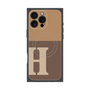 プレミアムパネル with MagSafe［ オリジナル - initial two tone - H brown ］