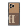 プレミアムパネル with MagSafe［ オリジナル - initial two tone - H brown ］